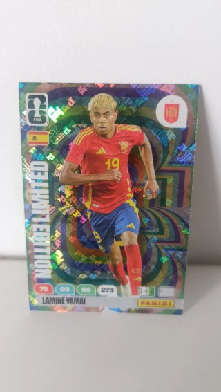 Carta Lamine Yamal Edición Limitada Adrenalyn