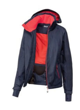Chaqueta y pantalón de nieve azul thinsulate