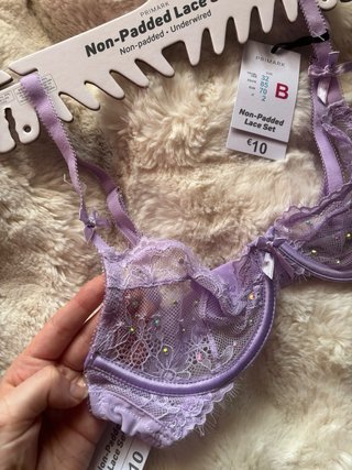 Conjunto sujetadores encaje Primark 85B