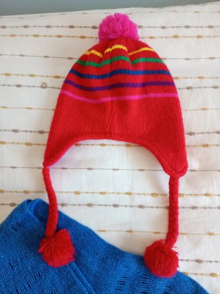 Gorro y bufanda niña Hello Kitty