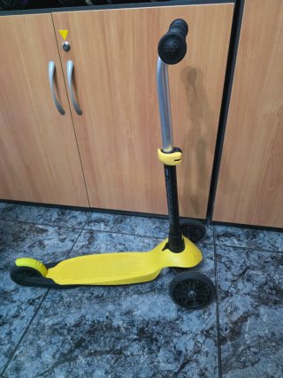 Patinete 3 Ruedas B'twin Amarillo