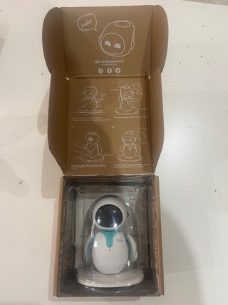 Robot Eilik + Estación IA