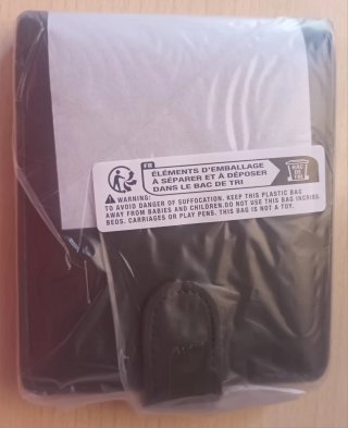 Cartera de hombre negra