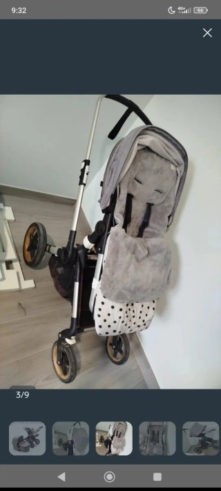 Sillita Paseo Bugaboo Fox 3 Gris