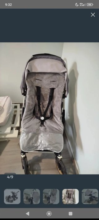 Sillita Paseo Bugaboo Fox 3 Gris