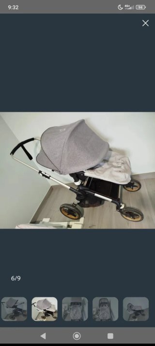 Sillita Paseo Bugaboo Fox 3 Gris