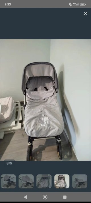 Sillita Paseo Bugaboo Fox 3 Gris