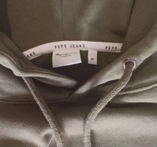 Sudadera Pepe Jeans verde militar talla M
