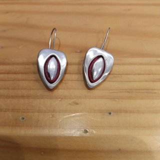 Colgante y pendientes vintage de Viceroy. Acero.
