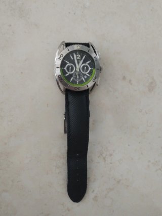 Orologio Nautica Uomo Cronografo Nero Verde