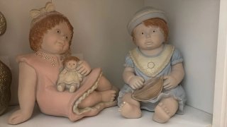 Figuras vintage de niños