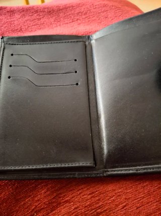 Monedero piel negro y marrón De alta calidad #60€#