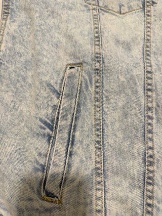 Chaqueta vaquera Pull&Bear lavado ácido - Talla XL