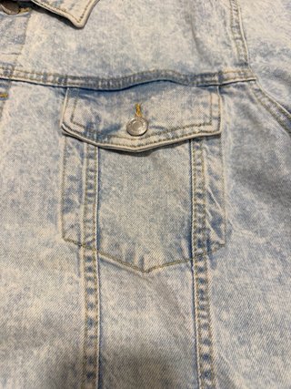 Chaqueta vaquera Pull&Bear lavado ácido - Talla XL