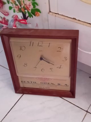 Reloj Publicitario Texopen Años 80