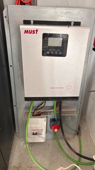 Inversor Solar 3kW y Baterías 24V