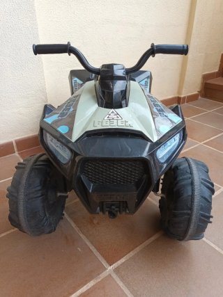 Quad eléctrico FEBER Boxer Verde 12V