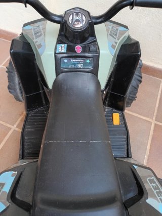 Quad eléctrico FEBER Boxer Verde 12V