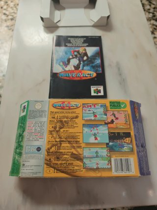 Caja, insert y manual Wave Race 64