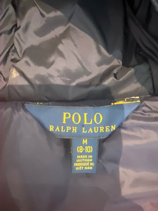 Chaquetón azul con capucha
