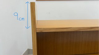 Estantería madera pino 3 baldas
