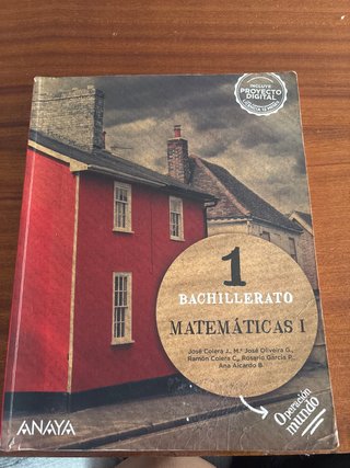 Matemáticas I 1 Bachillerato