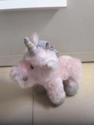 Peluche unicornio rosa