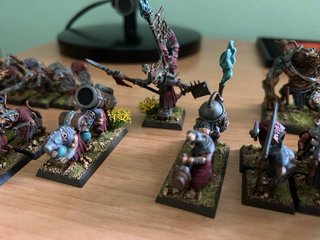 Ejército Skaven Isla de Sangre pintado