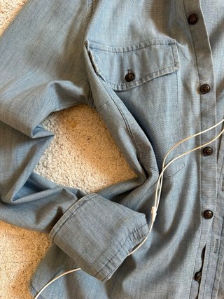 Camisa vaquera Zara básica