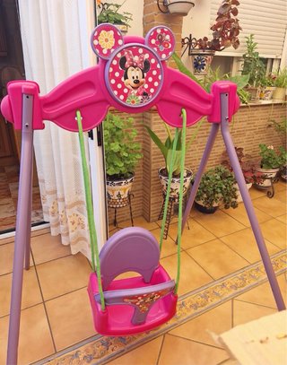 Columpio infantil Minnie