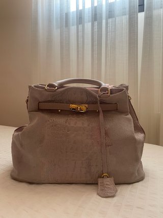 Bolso Hermes Piel Rosa