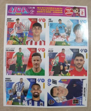 Cromos Liga Este 25-26