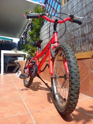 Bicicleta infantil Monty 18 pulgadas