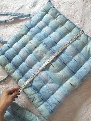 2 Almofadas de Cadeira Azul