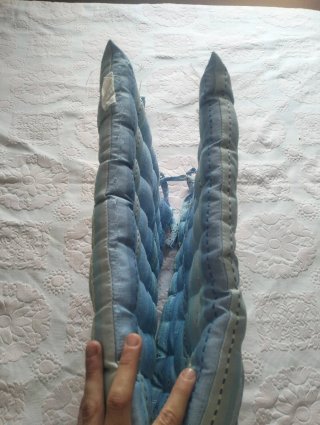2 Almofadas de Cadeira Azul