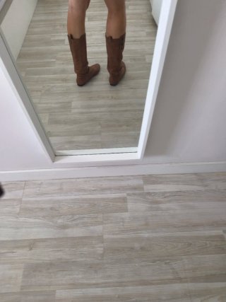 Botas de cuero marrones talla 39