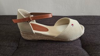 Sandali Espadrillas Tommy Hilfiger Beige/Marrone