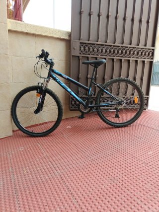 Bicicleta WST SNIPER 24' Negra y Azul
