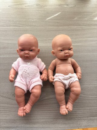 Lote 2 muñecos bebé