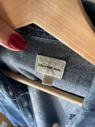 Camisa vaquera Calvin Klein azul