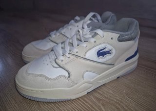 Deportivas Lacoste Blancas y Azules
