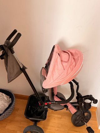 Triciclo infantil rosa poco uso