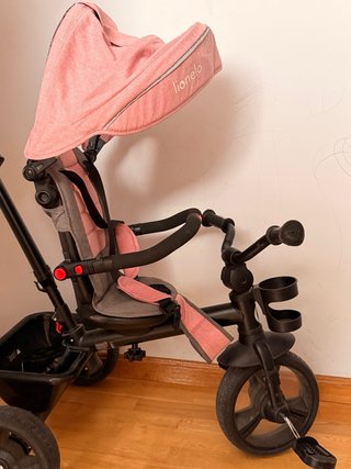 Triciclo infantil rosa poco uso