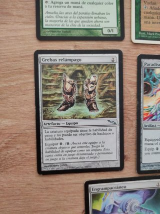 Pack 4x Aves del Paraiso + Grebas + Manto MTG