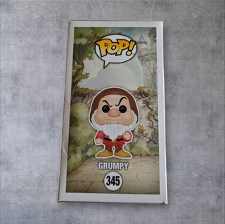 Funko Pop Grumpy Brontolo 345 Biancaneve 80th box