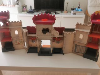 Castillo medieval de juguete