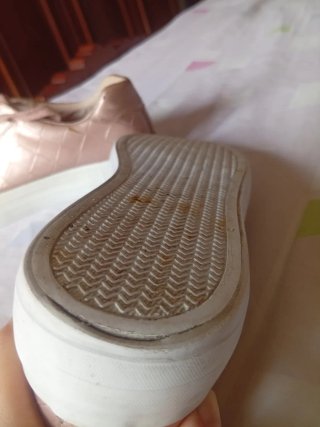 Zapatillas rosas doradas talla 38