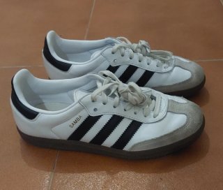 Zapatillas Adidas Samba Blancas y Negras