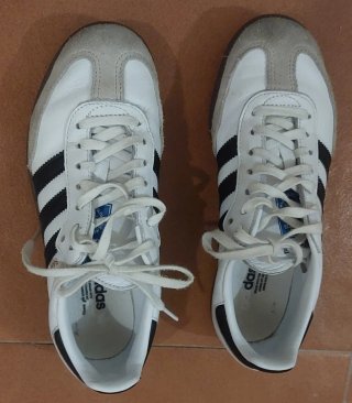 Zapatillas Adidas Samba Blancas y Negras