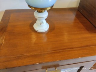 Mueble TV Banak Madera y Cristal